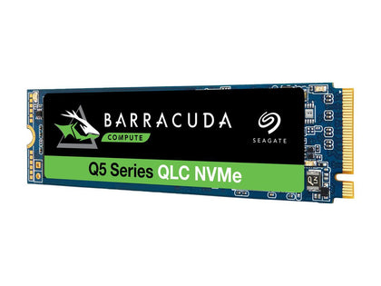 Seagate BarraCuda Q5 M.2 2280 2TB PCIe Gen3 x4 NVMe 1.3 3D QLC Internal Solid State Drive (SSD) ZP2000CV3A001