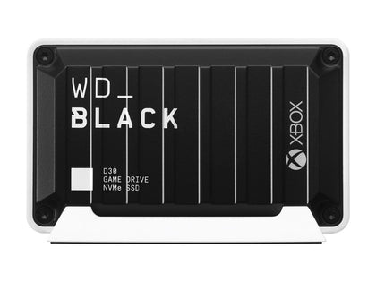 Western Digital WD_BLACK D30 1TB USB 3.2 Gen 2 (Type-C) Game Drive SSD for Xbox WDBAMF0010BBW-WESN