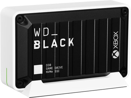 Western Digital WD_BLACK D30 2TB USB 3.2 Gen 2 (Type-C) Game Drive SSD for Xbox WDBAMF0020BBW-WESN