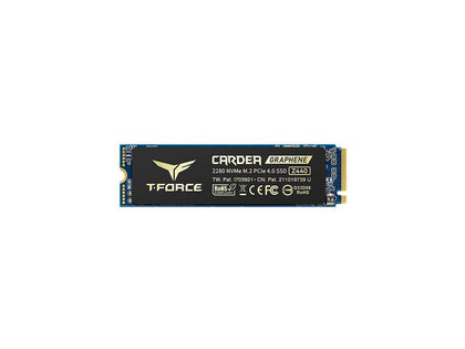 Team Group T-FORCE CARDEA ZERO Z440 M.2 2280 1TB PCIe Gen 4.0 x4 with NVMe 1.3 3D NAND Internal Solid State Drive (SSD) TM8FP7001T0C311