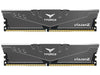 TEAMGROUP T-Force Vulcan Z DDR4 16GB Kit (2x8GB) 3600MHz (PC4-28800) CL14 Desktop Memory Module Ram TLZGD416G3600HC14CDC01 Gray