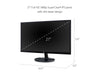 ViewSonic VA2759-SMH 27 Inch IPS 1080p Frameless LED Monitor with HDMI and VGA Inputs