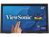 ViewSonic TD2223 22 Inch 1080p 10-Point Multi IR Touch Screen with Eye Care HDMI, VGA, DVI and USB Hub