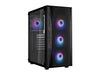 silverstone fara b1 pro, argb lighting, tempered glass, mid tower atx chassis, sst-fab1b-pro