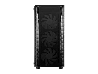 silverstone fara b1 pro, argb lighting, tempered glass, mid tower atx chassis, sst-fab1b-pro