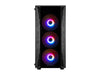 silverstone fara b1 pro, argb lighting, tempered glass, mid tower atx chassis, sst-fab1b-pro