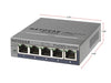 NETGEAR 5-Port Gigabit Ethernet Plus Switch (GS105Ev2) - Desktop, and ProSAFE Limited Lifetime Protection