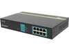 TRENDnet network-switches TPE-TG81g Network - Switches 8-Port Gigabit GREENnet PoE+ Switch