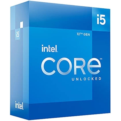 Intel Core i5-12600K Desktop Processor 10 (6P+4E) Cores up to 4.9 GHz Unlocked  LGA1700 600 Series Chipset 125W