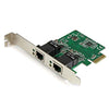 StarTech.com Dual Port Gigabit PCI Express Server Network Adapter Card - PCIe NIC