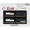 TEAMGROUP Elite DDR4 64GB Kit (2 x 32GB) 2666MHz (PC4-21300) CL19 Unbuffered Non-ECC 1.2V UDIMM 288 Pin PC Computer Desktop Memory Module Ram Upgrade - TED464G2666C19DC01