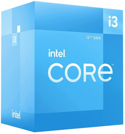 Intel Core i3-12100F - Core i3 12th Gen Alder Lake Quad-Core 3.3 GHz LGA 1700 58W Desktop Processor - BX8071512100F