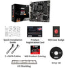 MSI ProSeries AMD Ryzen 2ND and 3rd Gen AM4 M.2 USB 3 DDR4 D-Sub DVI HDMI Micro-ATX Motherboard (B450M PRO-VDH Max)