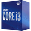 Intel Core i3-10100 Desktop Processor 4 Cores up to 4.3 GHz  LGA1200 (Intel 400 Series Chipset) 65W, Model Number: BX8070110100