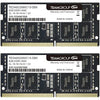 TEAMGROUP Elite DDR4 16GB Kit (2 x 8GB) 2666MHz PC4-21300 CL19 Unbuffered Non-ECC 1.2V SODIMM 260-Pin Laptop Notebook PC Computer Memory Module Ram Upgrade - TED416G2666C19DC-S01