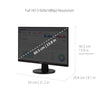 ViewSonic VA2447-MH 24 Inch Full HD 1080p Monitor with Ultra-Thin Bezel, Adaptive Sync, 75Hz, Eye Care, and HDMI, VGA Inputs for Home and Office