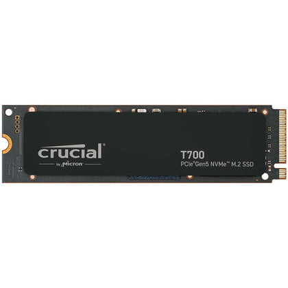 Crucial T700 Gen5 NVME M.2 SSD 2280 2TB PCI-Express 5.0 x4 TLC NAND² Internal Solid State Drive (SSD) CT2000T700SSD3