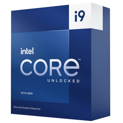 Intel Core i9-13900KF - Core i9 13th Gen Raptor Lake 24-Core (8P+16E) P-core Base Frequency: 3.0 GHz E-core Base Frequency: 2.2 GHz LGA 1700 125W Desktop Processor - BX8071513900KF