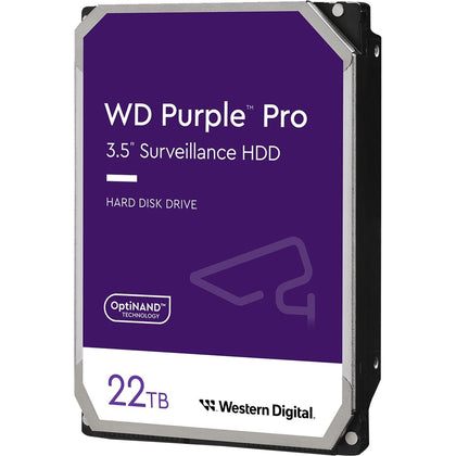 WD Purple Pro WD221PURP 22TB 7200 RPM 512MB Cache SATA 6.0Gb/s 3.5