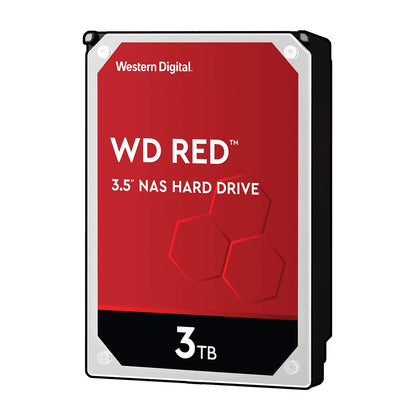 WD Red 3TB NAS Internal Hard Drive - 5400 RPM Class, SATA 6Gb/s, SMR, 256MB Cache, 3.5