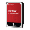 WD Red 3TB NAS Internal Hard Drive - 5400 RPM Class, SATA 6Gb/s, SMR, 256MB Cache, 3.5