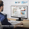 ViewSonic VA2447-MH 24 Inch Full HD 1080p Monitor with Ultra-Thin Bezel, Adaptive Sync, 75Hz, Eye Care, and HDMI, VGA Inputs for Home and Office