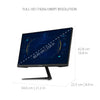 ViewSonic VX2418-P-MHD 24 Inch Frameless Full HD 1080p 165Hz 1ms Gaming Monitor with Adaptive-Sync Eye Care HDMI and Display Port