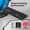 Crucial T700 Gen5 NVME M.2 SSD 2280 2TB PCI-Express 5.0 x4 TLC NAND² Internal Solid State Drive (SSD) CT2000T700SSD3