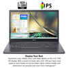 Acer Laptop Aspire 5 Intel Core i5 12th Gen 1235U (1.30GHz) 8GB Memory 512 GB NVMe SSD Intel Iris Xe Graphics 15.6