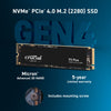 Crucial P3 Plus 1TB PCIe 4.0 3D NAND NVMe M.2 SSD, up to 5000MB/s - CT1000P3PSSD8