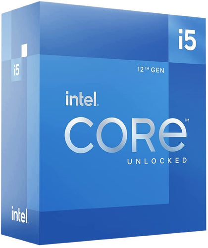 Intel Core i5-12600 - Core i5 12th Gen Alder Lake 6-Core 3.3 GHz LGA 1700 Processor Base Power: 65W
Maximum Turbo Power: 117W Intel UHD Graphics 770 Desktop Processor - BX8071512600