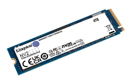 Kingston NV2 M.2 2280 4TB PCIe 4.0 x4 NVMe Internal Solid State Drive (SSD) SNV2S/4000G