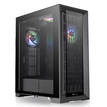 Thermaltake CTE T500 TG ARGB E-ATX Full Tower with Centralized Thermal Efficiency Design; 3x140mm CT140 ARGB Fans Pre-Installed; Tempered Glass Front & Side Panel; CA-1X8-00F1WN-01; Black