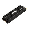 Kingston SFYRDK/4000G Fury Renegade 4TB PCIe Gen 4 NVMe M.2 Internal Gaming SSD with Heat Sink|PS5 Ready|Up to 7300MB/s