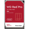 WD Red Pro WD201KFGX 20TB 7200 RPM 512MB Cache SATA 6.0Gb/s 3.5