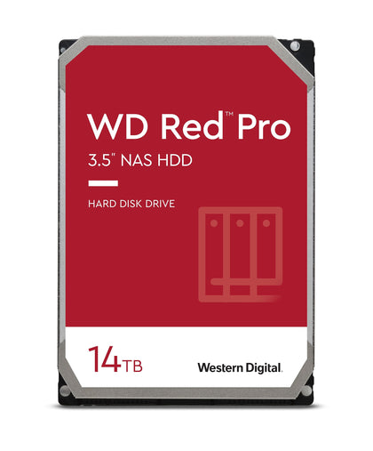 WD Red Pro WD141KFGX 14TB 7200 RPM 512MB Cache SATA 6.0Gb/s 3.5