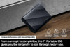 SAMSUNG T9 Portable SSD 4TB Black, Up-to 2,000MB/s, USB  3.2 Gen2, Ideal use for Gaming, Students and Professionals,  External Solid State Drive (MU-PG4T0B/AM)