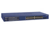 NETGEAR 26-Port PoE Gigabit Ethernet Smart Switch (GS724TPP) - Managed with 24 x PoE+ @ 380W, 2 x 1G SFP, Desktop/Rackmount, and ProSAFE Lifetime Protection