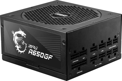 MSI 650 W ATX 80 PLUS GOLD Certified Full Modular Active PFC Power Supply- MPG A650GFmsi