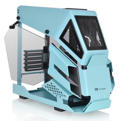 Thermaltake AH T200 CA-1R4-00SBWN-00 Turquoise SPCC Micro ATX Tower Computer Case