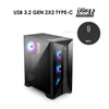 MSI MPG GUNGNIR 120R Black ATX Mid Tower Computer Case