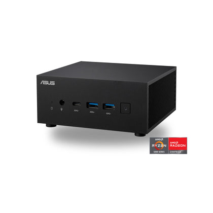 Asus ExpertCenter PN52-SYS585PX1TD Desktop Computer - AMD Ryzen 5 5600H Hexa-core (6 Core) DDR4 SDRAM - 512 GB M.2 PCI Express NVMe 3.0 SSD - Mini PC - Eco Black - AMD Chip - Windows 11 Pro - AMD Rade