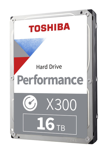 TOSHIBA X300 HDWR31GXZSTA 16TB 7200 RPM 512MB Cache SATA 6.0Gb/s 3.5