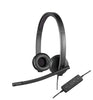 Logitech H570E USB Connector Supra-aural USB Headset H570e Stereo