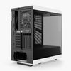 HYTE Y40 Mainstream Vertical GPU Case ATX Mid Tower Gaming Case with PCI Express 4.0 x 16 Riser Cable Included, Black/White