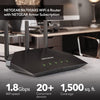 NETGEAR 4-Stream Router R6700AXS AX1800 Speed 1.8 Gbps Coverage 1500 sqft