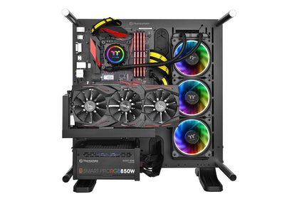 Thermaltake Floe AIO Triple Riing RGB 360 TT Premium Edition PWM AM4 LGA2066 Ready Liquid Cooling System, CL-W158-PL12SW-A LGA 1700 Compatible