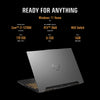 ASUS TUF Gaming F15 Gaming Laptop, 15.6� 144Hz FHD IPS-Type Display, Intel Core i5-11400H Processor, GeForce RTX 3050 Ti, 16GB DDR4 RAM, 512GB PCIe SSD, Wi-Fi 6, Windows 11 Home, FX506HEB-RS53, Black