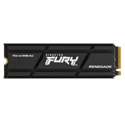 Kingston SFYRSK/500G Fury Renegade 500GB PCIe Gen 4 NVMe M.2 Internal Gaming SSD with Heat Sink|PS5 Ready|Up to 7300MB/s