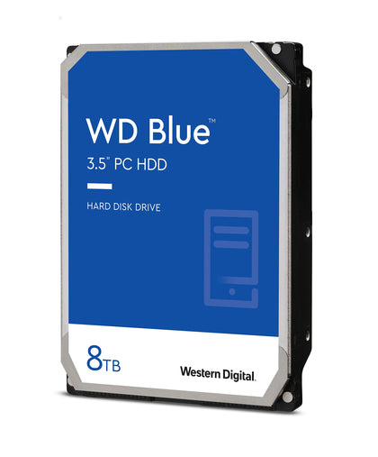 WD Blue WD80EAZZ 8TB 5640 RPM 128MB Cache SATA 6.0Gb/s 3.5